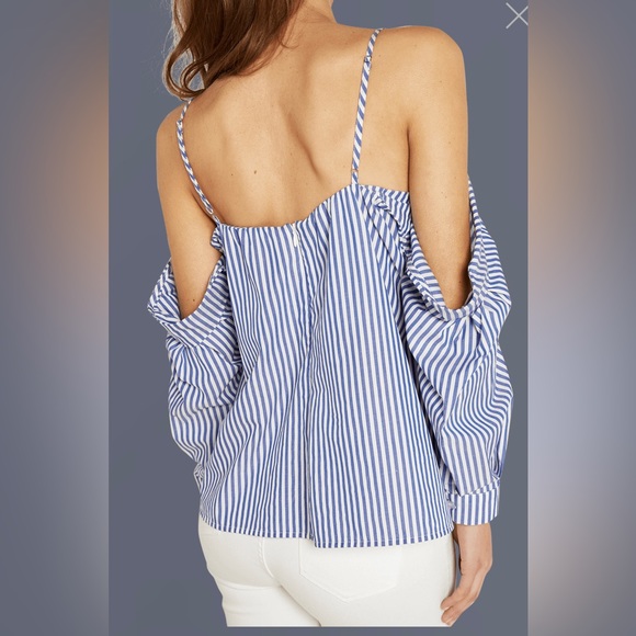 PALOMA STRIPE TOP IN LIGHT STR - Picture 2 of 10